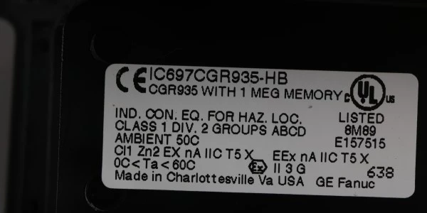 IC697CGR935 IC697CGR935